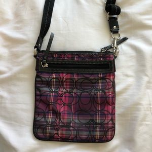 COACH Pink-Black Crossbody Bag